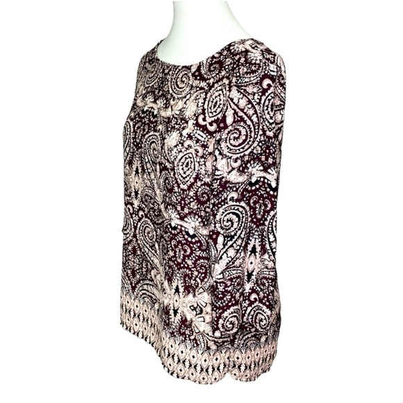 Cynthia Rowley Paisley Print Blouse - Picture 2 of 5